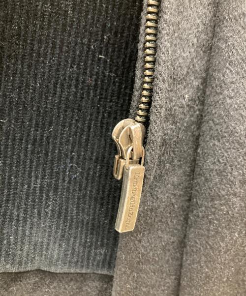 ERMENEGILDO ZEGNA（エルメネジルド・ゼニア）ERMENEGILDO ZEGNA (エルメネジルド・ゼニア) カシミヤコート ブラック サイズ:Lの古着・服飾アイテム