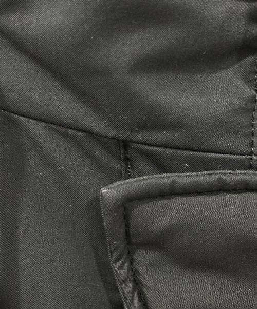 THE RERACS（ザ リラクス）THE RERACS (ザ リラクス) edition (エディション) 別注 MONSTER PARKA SHORT/モンスターパーカーショート ブラック サイズ:38の古着・服飾アイテム