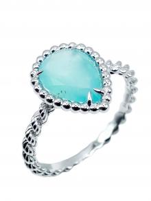 BOUCHERON（ブシュロン）の古着「SERPENT BOHÈME AQUAPRASE セルパンボエムスモールアクアプレーズリング」