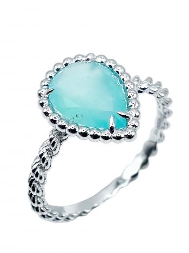 ブシュロン　センパンボエム　リング　スモール　　アクアプレーズ 中古・古着通販】BOUCHERON (ブシュロン) SERPENT BOHÈME AQUAPRASE