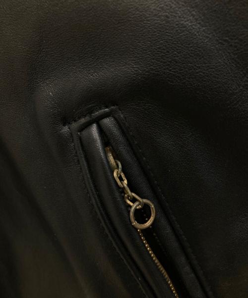 Schott（ショット）Schott (ショット) ライナー付レザージャケット ブラック サイズ:38の古着・服飾アイテム