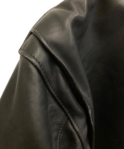 Schott（ショット）Schott (ショット) ライナー付レザージャケット ブラック サイズ:38の古着・服飾アイテム