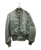 ALPHAアルファ）の古着「B-15Dフライトジャケット」｜カーキ