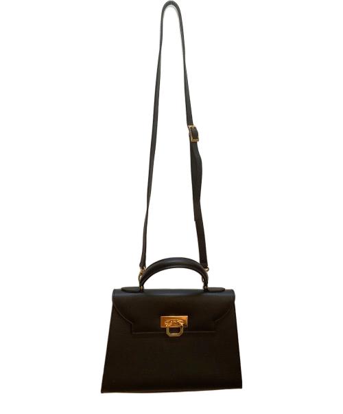 CARBOTTI（カルボッティ）CARBOTTI (カルボッティ) 2WAYバッグ ブラックの古着・服飾アイテム