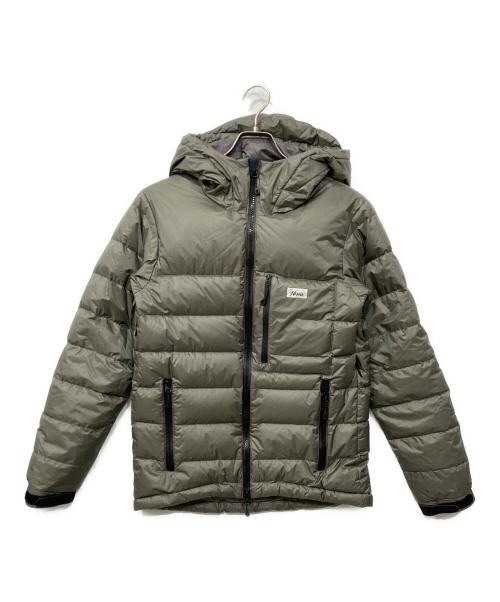 nanga white label（ナンガホワイトレーベル）nanga white label (ナンガホワイトレーベル) ダウンジャケット　moonloid exclusive edition/ムーンロイド エクスクルーシブエディション  グレー サイズ:Ｓの古着・服飾アイテム