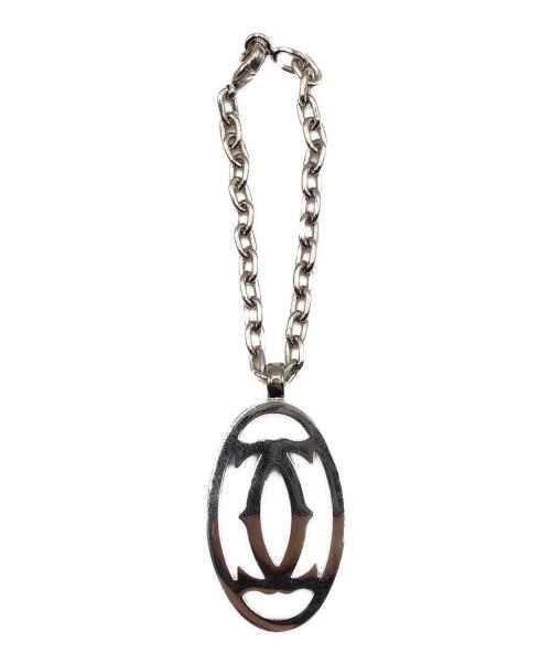 Cartier（カルティエ）Cartier (カルティエ) ダブルC キーリング シルバーの古着・服飾アイテム