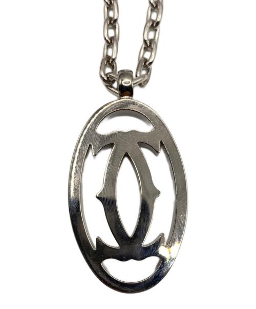 Cartier（カルティエ）Cartier (カルティエ) ダブルC キーリング シルバーの古着・服飾アイテム