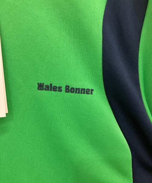 adidas（アディダス）adidas (アディダス) WALES BONNER (ウェールズボナー) FOOTBALL TEE グリーン サイズ:2XLの古着・服飾アイテム