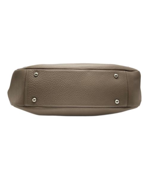 PELLE MORBIDA（ペッレモルビダ）PELLE MORBIDA (ペッレモルビダ) Maiden Voyage エディターズバッグ ベージュの古着・服飾アイテム