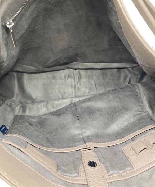 PELLE MORBIDA（ペッレモルビダ）PELLE MORBIDA (ペッレモルビダ) Maiden Voyage エディターズバッグ ベージュの古着・服飾アイテム