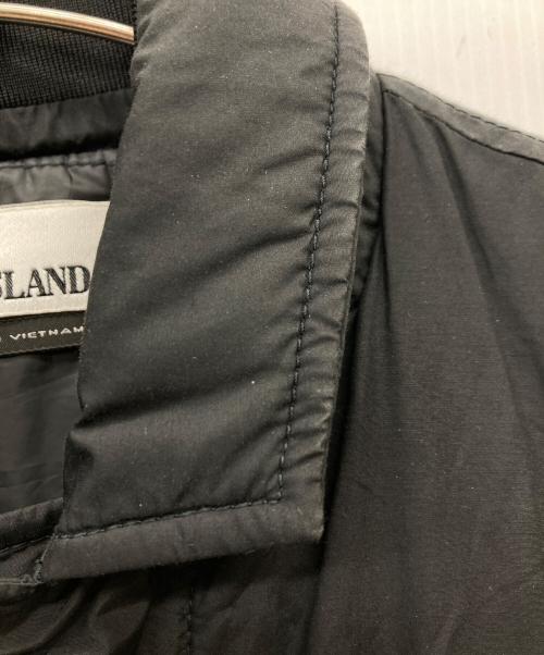 STONE ISLAND（ストーンアイランド）STONE ISLAND (ストーンアイランド) プリマロフト中綿ナイロンジャケット ブラック サイズ:Sの古着・服飾アイテム