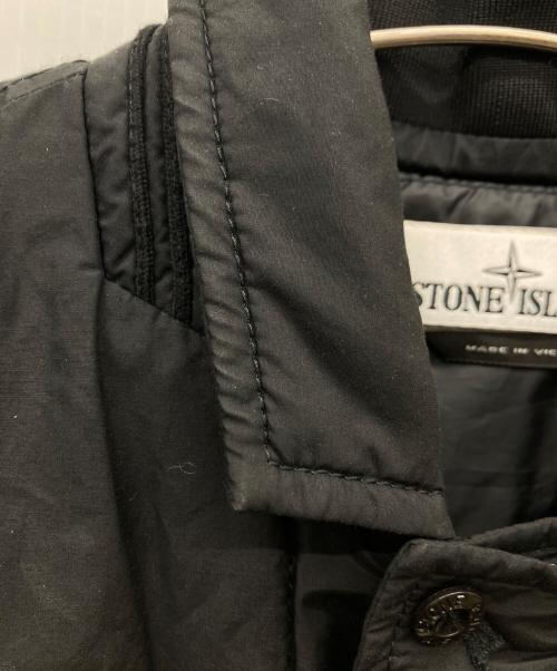 STONE ISLAND（ストーンアイランド）STONE ISLAND (ストーンアイランド) プリマロフト中綿ナイロンジャケット ブラック サイズ:Sの古着・服飾アイテム