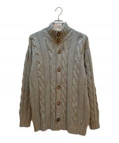 中古・古着通販】BATONER (バトナ―) ケーブルニット アイボリー サイズ