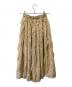 SEVEN TEN by MIHO KAWAHITO (セブン テン バイ ミホ カワヒト) フェザーヤーンフレアスカート ベージュ サイズ:XS：9000円