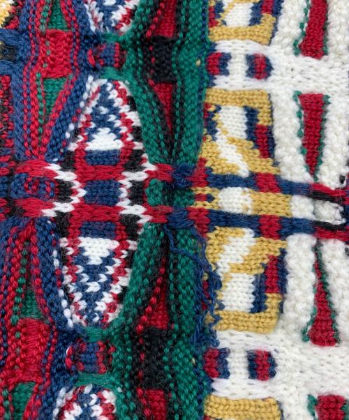 IROQUOIS（イロコイ）IROQUOIS (イロコイ) CRAZY TUCK JQ KNIT マルチカラー サイズ:2の古着・服飾アイテム