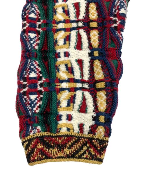 IROQUOIS（イロコイ）IROQUOIS (イロコイ) CRAZY TUCK JQ KNIT マルチカラー サイズ:2の古着・服飾アイテム