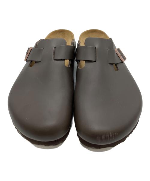 BIRKENSTOCK（ビルケンシュトック）BIRKENSTOCK (ビルケンシュトック) レザーサンダル ブラウン サイズ:28の古着・服飾アイテム