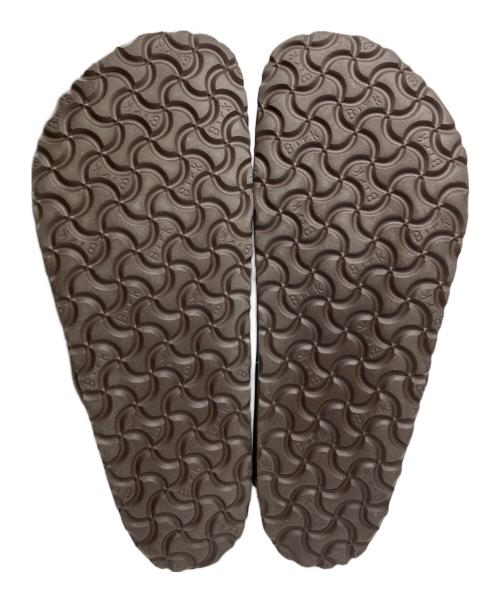 BIRKENSTOCK（ビルケンシュトック）BIRKENSTOCK (ビルケンシュトック) レザーサンダル ブラウン サイズ:28の古着・服飾アイテム