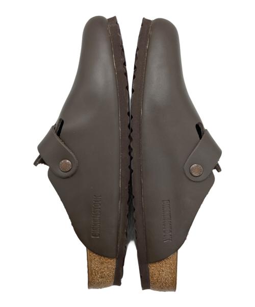BIRKENSTOCK（ビルケンシュトック）BIRKENSTOCK (ビルケンシュトック) レザーサンダル ブラウン サイズ:28の古着・服飾アイテム