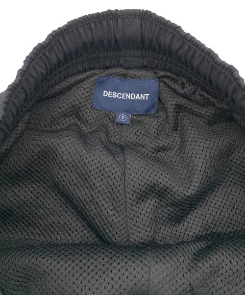 DESCENDANT（ディセンダント）DESCENDANT (ディセンダント) WHARF NYLON TROUSERS ブラック サイズ:1の古着・服飾アイテム