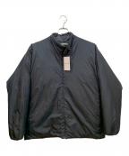 uniform experimentユニフォームエクスペリメント）の古着「DOLMAN SLEEVE PADDED BLOUSON」｜ブラック