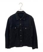 Plageプラージュ）の古着「デニムジャケット」｜ブラック