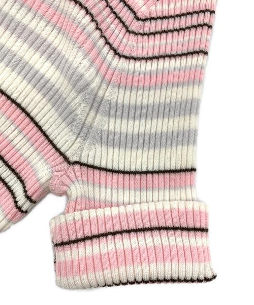 theory（セオリー）theory (セオリー) リブニット ピンク サイズ:S 未使用品の古着・服飾アイテム