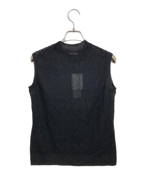 theory luxe（セオリーリュクス）theory luxe (セオリーリュクス) LUTON ELDO ノースリーブニット ブラック サイズ:38 未使用品の古着・服飾アイテム