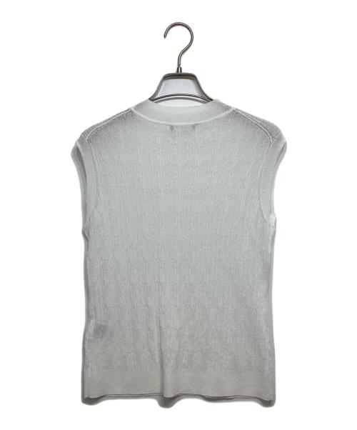 theory luxe（セオリーリュクス）theory luxe (セオリーリュクス) ノースリーブニット ホワイト サイズ:38の古着・服飾アイテム