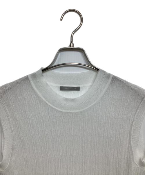 theory luxe（セオリーリュクス）theory luxe (セオリーリュクス) ノースリーブニット ホワイト サイズ:38の古着・服飾アイテム