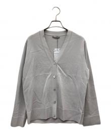 theory luxe（セオリーリュクス）の古着「Vネックカーディガン」｜グレー