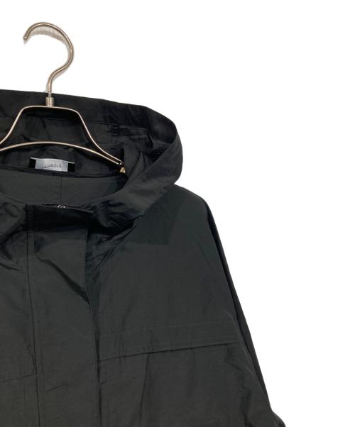 theory（セオリー）theory (セオリー) Soft Lawn Gather Back Jacket/ソフトローンギャザーバックジャケット ブラック サイズ:Sの古着・服飾アイテム