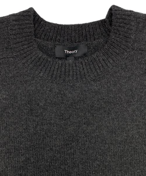 theory（セオリー）theory (セオリー) カシミヤニット チャコールグレー サイズ:S 未使用品の古着・服飾アイテム