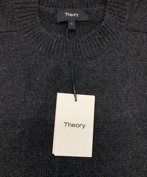 theory（セオリー）theory (セオリー) カシミヤニット チャコールグレー サイズ:S 未使用品の古着・服飾アイテム