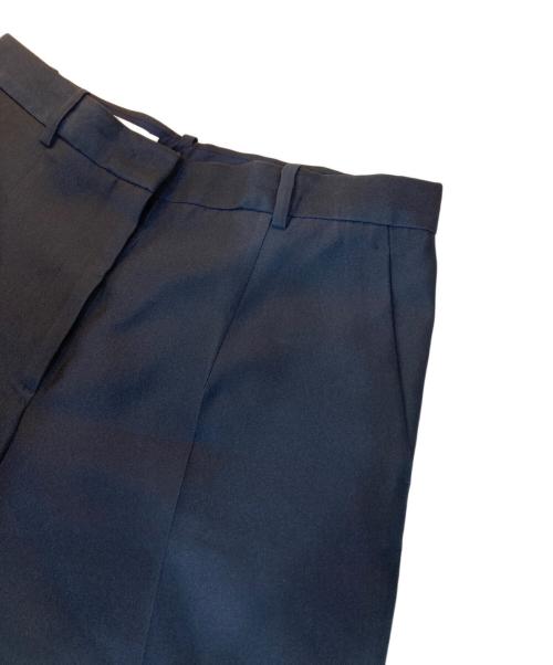 JIL SANDER（ジルサンダー）JIL SANDER (ジルサンダー) シルクナイロン混テーパードパンツ ネイビー サイズ:36の古着・服飾アイテム