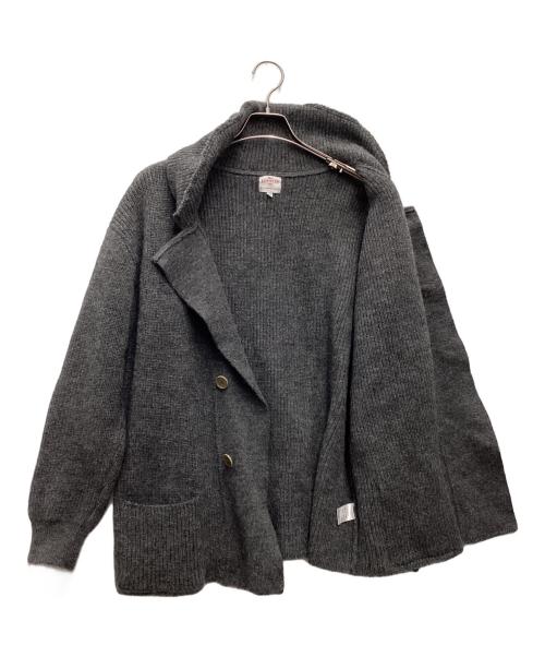 Der SAMMLER SOLO（ディアザムラーソロ）Der SAMMLER SOLO (ディアザムラーソロ) The Three Robbers (スリーラバーズ) GOB HOODIE JACKET 23AW グレー サイズ:SIZE Mの古着・服飾アイテム