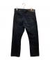 VISVIM (ビズビム) SOCIAL SCULPTURE 16 CMYK デニムパンツ ブラック サイズ:32：20000円