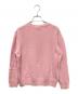 PRADA (プラダ) クルーネック カシミヤ混ニット ピンク サイズ:40：47000円