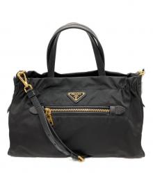 PRADA（プラダ）の古着「2WAYバッグ」｜ブラック