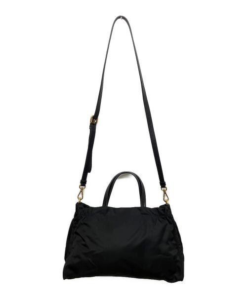 PRADA（プラダ）PRADA (プラダ) 2WAYバッグ ブラックの古着・服飾アイテム