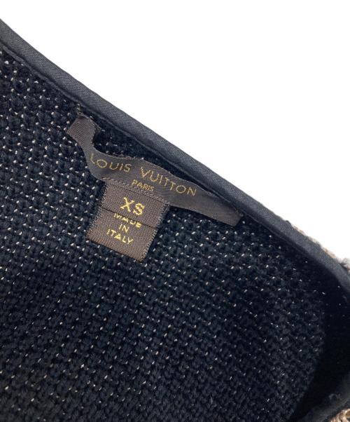 LOUIS VUITTON（ルイ ヴィトン）LOUIS VUITTON (ルイ ヴィトン) ノーカラーウールジャケット ブラウン サイズ:XSの古着・服飾アイテム
