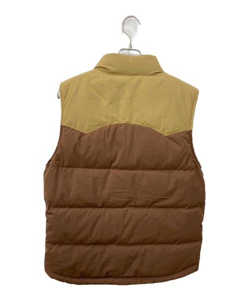 Patagonia（パタゴニア）Patagonia (パタゴニア) REVERSIBLE BIVY DOWN VEST ブラウン サイズ:Mの古着・服飾アイテム