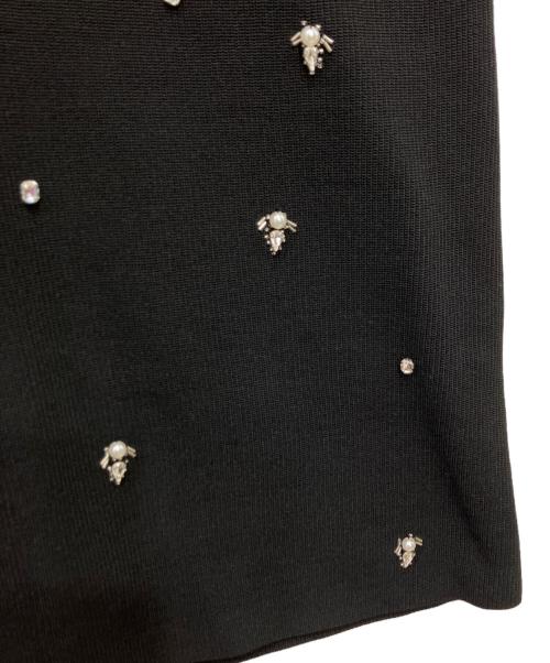 Loulou Willoughby（ルルウィルビー）Loulou Willoughby (ルルウィルビー) ニットワンピース ブラック サイズ:2の古着・服飾アイテム