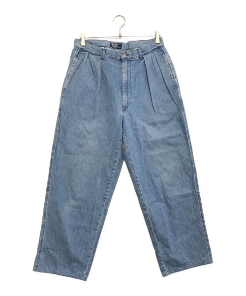 POLO RALPH LAUREN（ポロ・ラルフローレン）POLO RALPH LAUREN (ポロ・ラルフローレン) デニムパンツ インディゴ サイズ:W33L30の古着・服飾アイテム