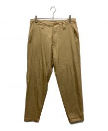 T&S（ティーアンドエス）の古着「Cotton/Silk Trouser」｜ベージュ