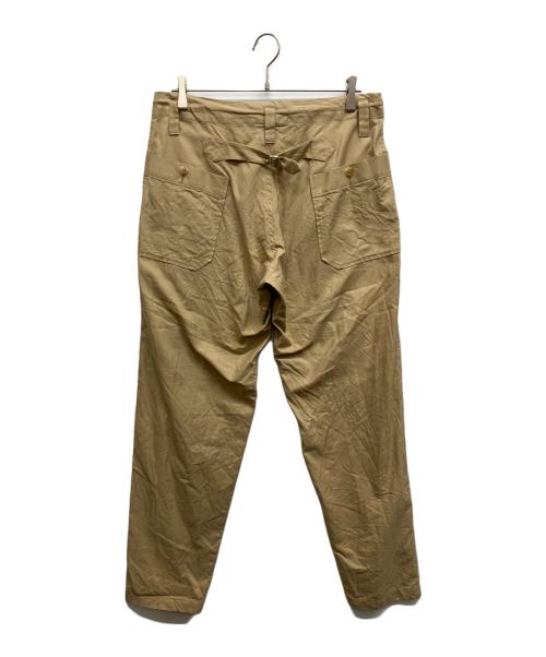 T&S（ティーアンドエス）T&S (ティーアンドエス) Cotton/Silk Trouser ベージュ サイズ:2の古着・服飾アイテム