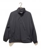 steinシュタイン）の古着「WINDPROOF NYLON HALF ZIP PULLOVER」｜ブラック