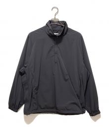 stein（シュタイン）の古着「WINDPROOF NYLON HALF ZIP PULLOVER」｜ブラック