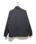stein (シュタイン) WINDPROOF NYLON HALF ZIP PULLOVER ブラック サイズ:S：17000円