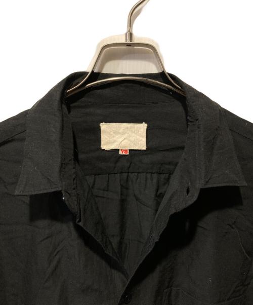 yokosakamoto（ヨウコサカモト）YOKOSAKAMOTO (ヨウコサカモト) FIT SHIRT ブラック サイズ:Mの古着・服飾アイテム
